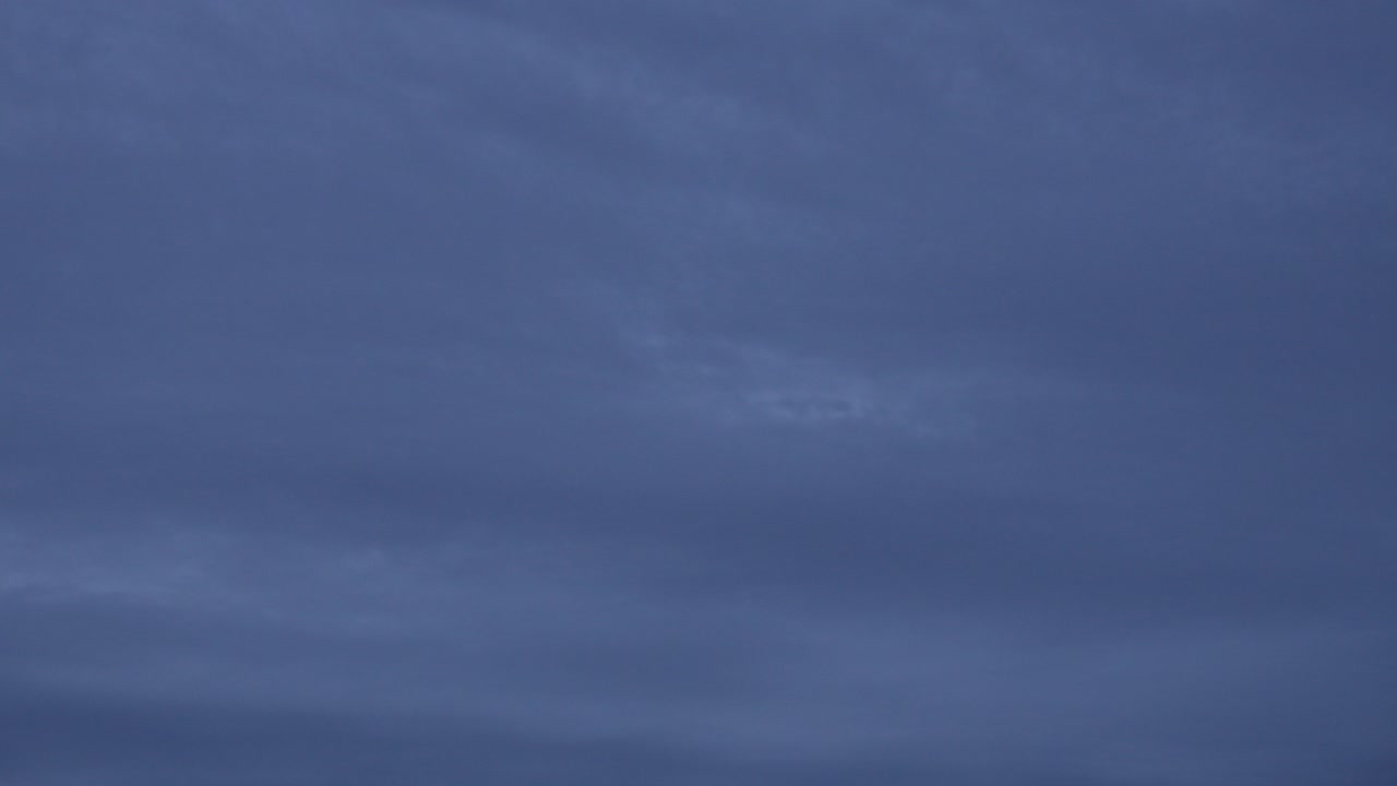 Sky darkening into night, a timelapse sequence