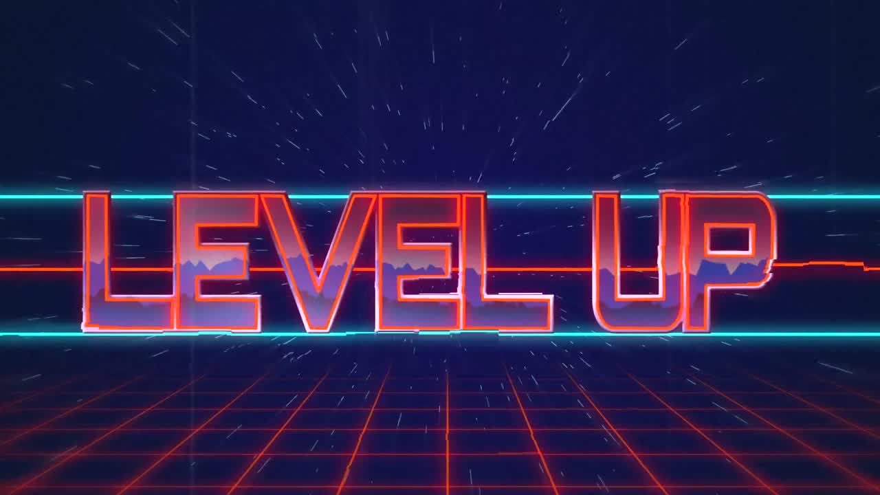 레트로 게임 스크린