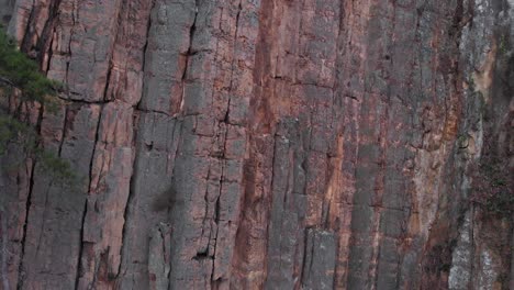 80 million year old lava columns on the coast of güzelcehisar in the black sea province of bartın close up aerial