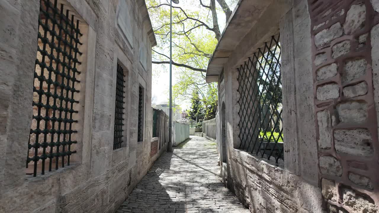 An Alleyway in a Historical Turkish City