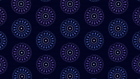 Neon-abstract-futuristic-flowers-pattern