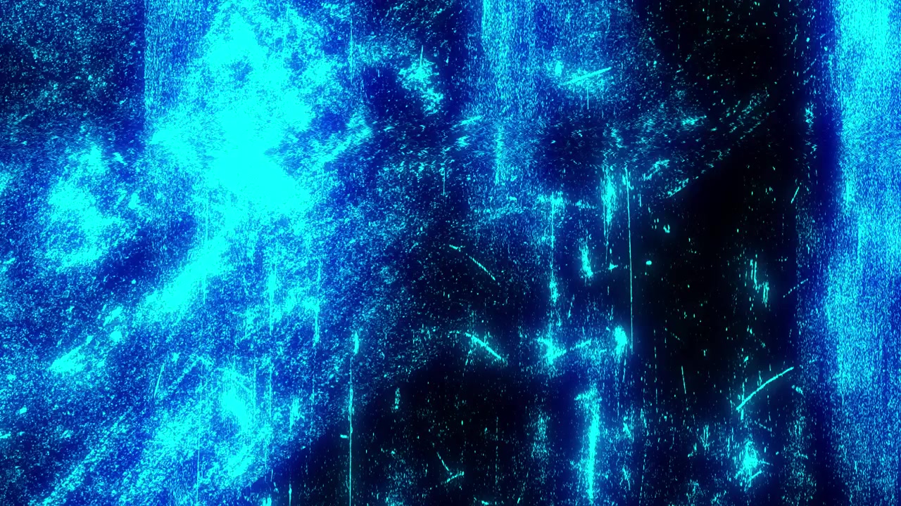 Light cyan fragments flicker distort across speed digital glitch wipe cyber technology promos gaming