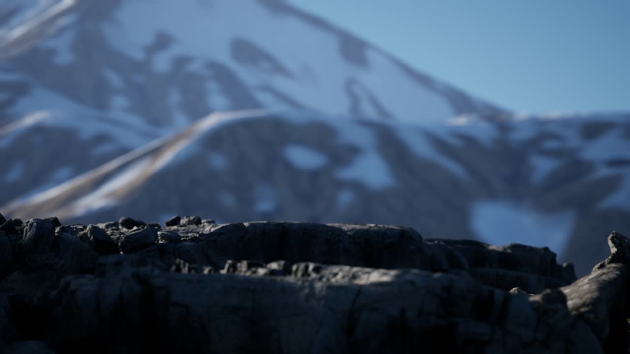 알프스 산맥 의 바위 와 돌