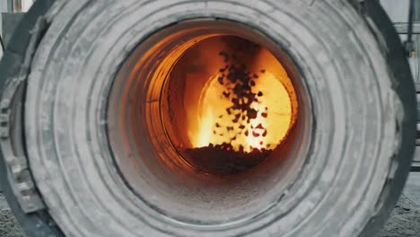 inside a furnace
