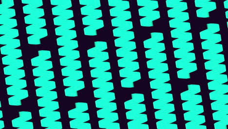 A striking pattern featuring black and yellow lines arranged in a repeating zigzag design, crossing and running parallel to each other