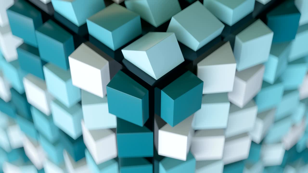 el fondo cúbico abstracto.