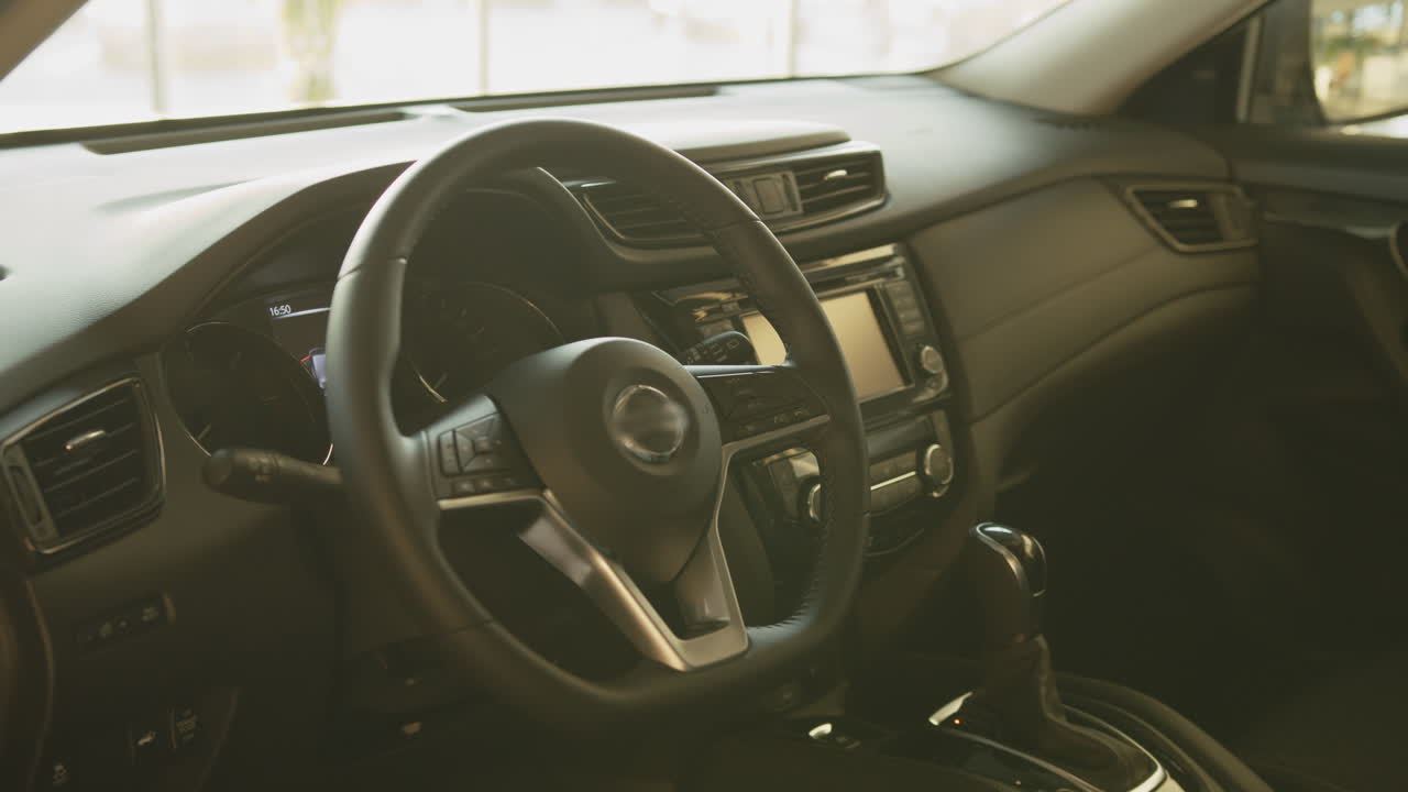 vista del interior del automóvil