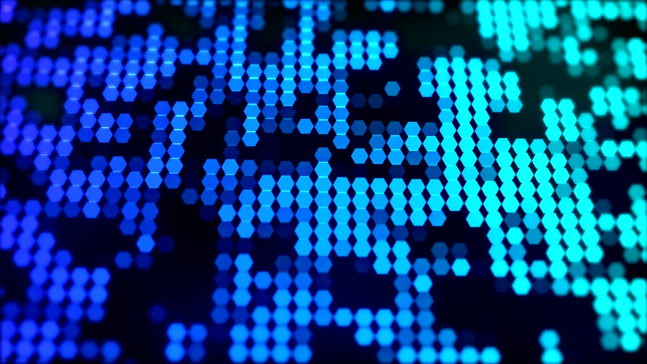 hexágono abstracto en el fondo
