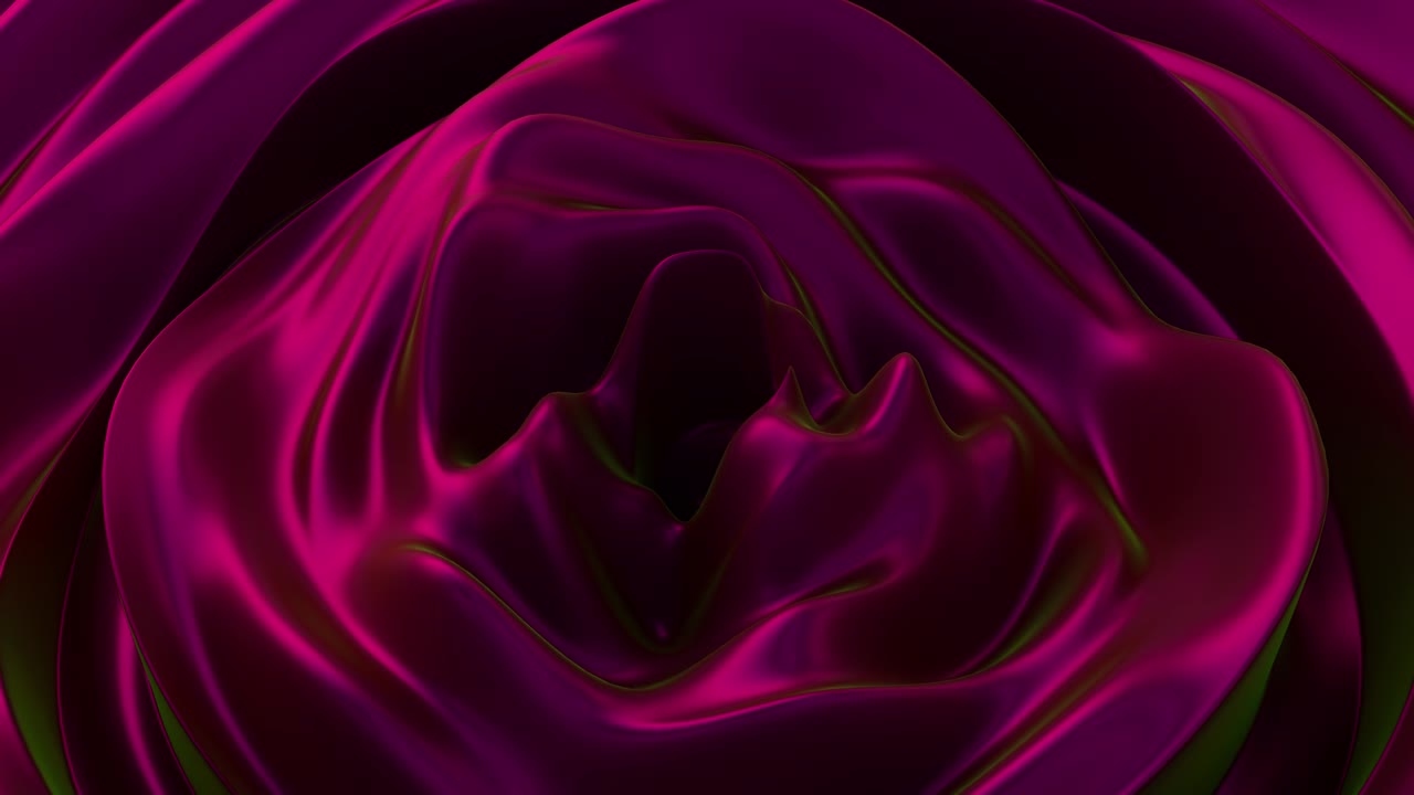 fondo abstracto con campo de onda de ruido rosa. paisaje abstracto superficie de montaña. desplazamiento detallado. plantilla moderna para documentos, informes y presentaciones. bucle sin costuras animación 3d de 4k