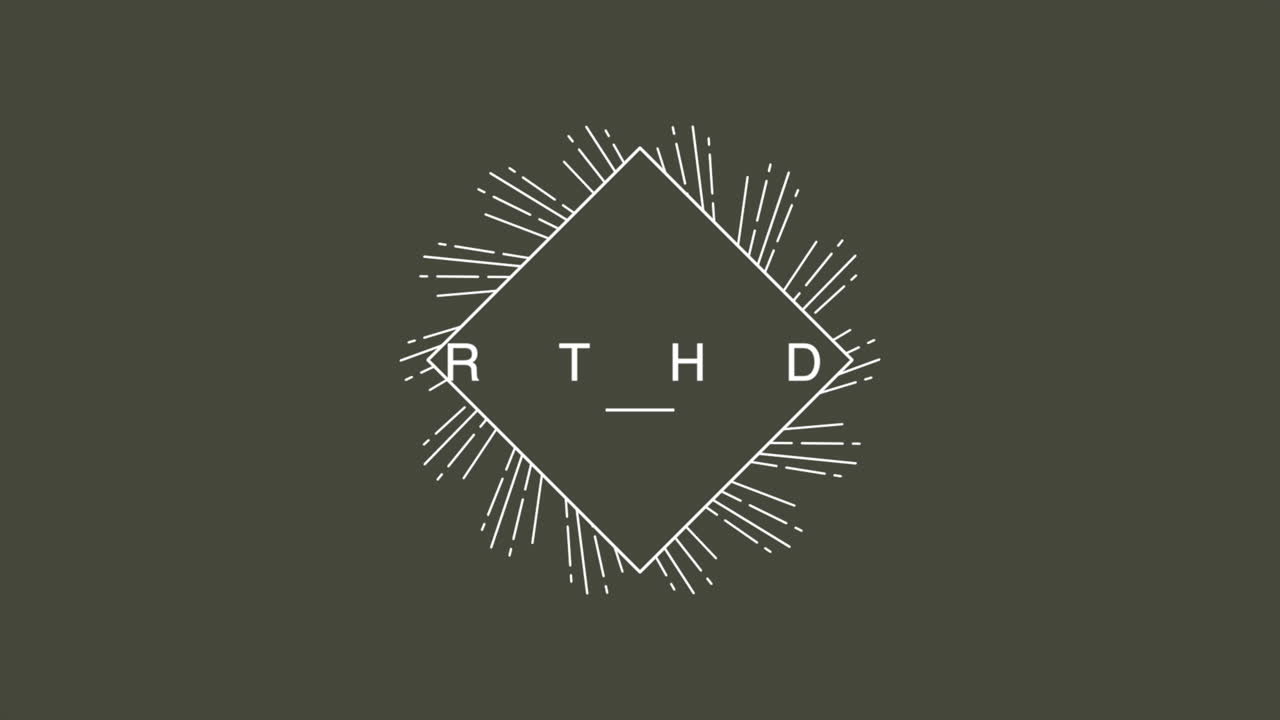 logotipo de diamante retro celebrando un cumpleaños