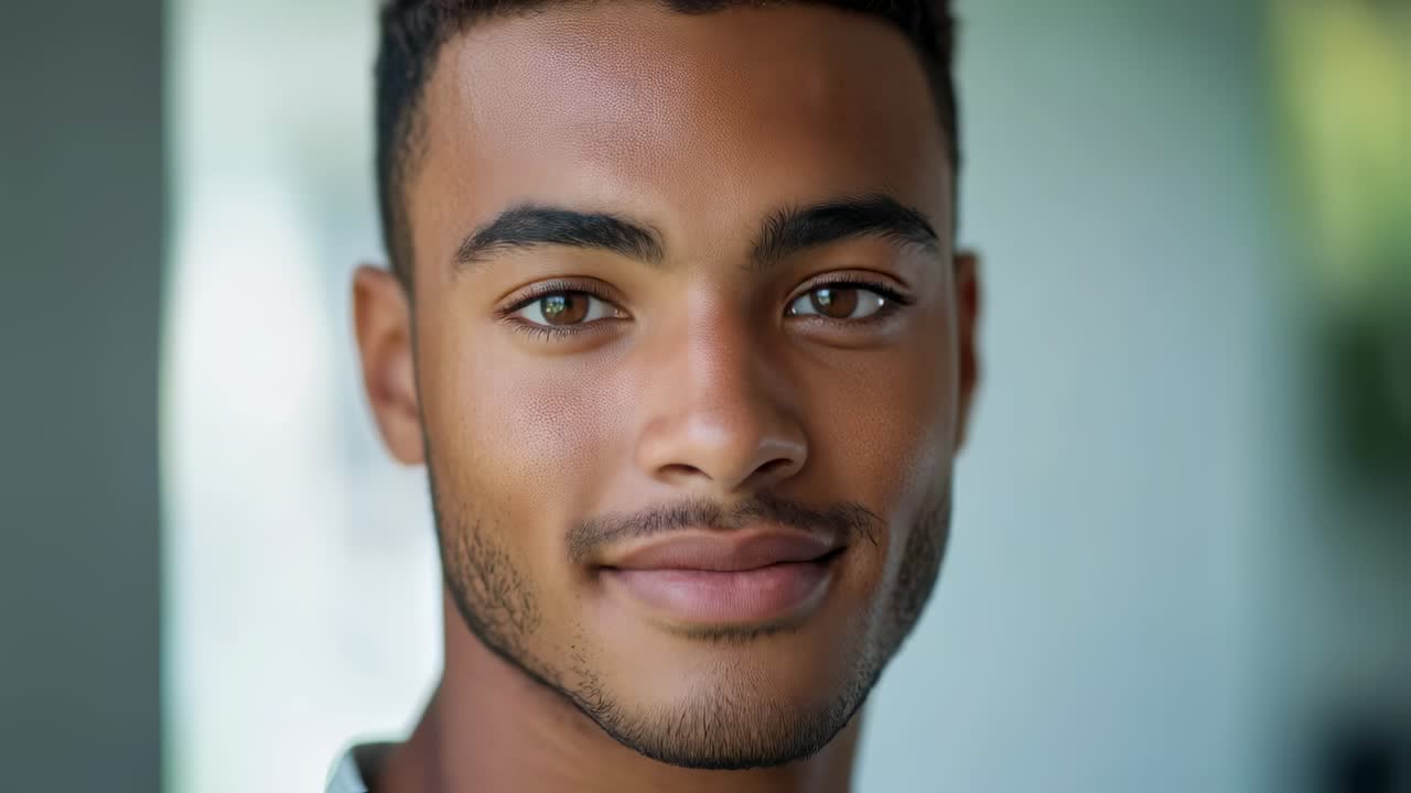 retrato de un hombre joven