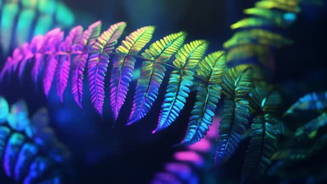 neon fern