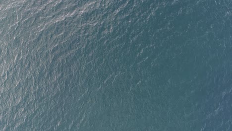 aerial view. aerial drone footage of ocean waves