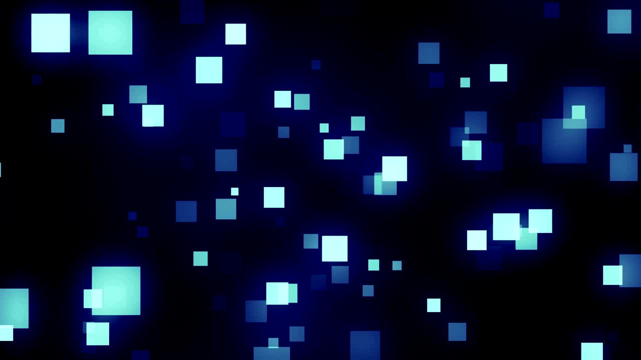Square light particles business abstract event vj concert background loop