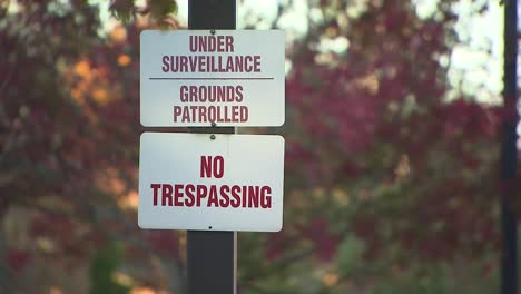 UNDER-SURVEILLANCE.-GROUNDS-PATROLLED.-NO-TRESPASSING-SIGN