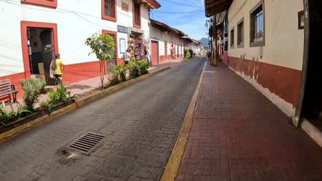 wandering through the picturesque colonial streets of a delightful mexican village