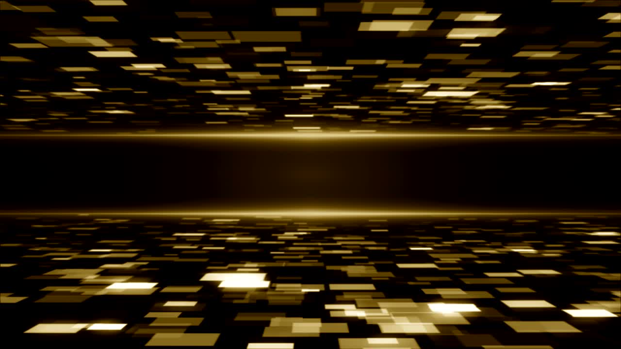 입자 금 반이는 보케상 먼지 추상적인 배경 루프