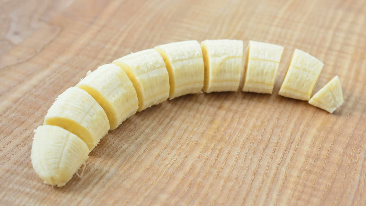 Banaanin kuvaaminen. Stop motion.
