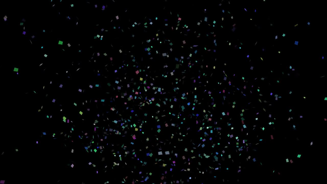 Colorful Confetti Explosion