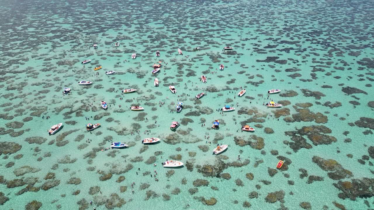 piscinas naturales en el río del fuego en el río grande del norte de brasil