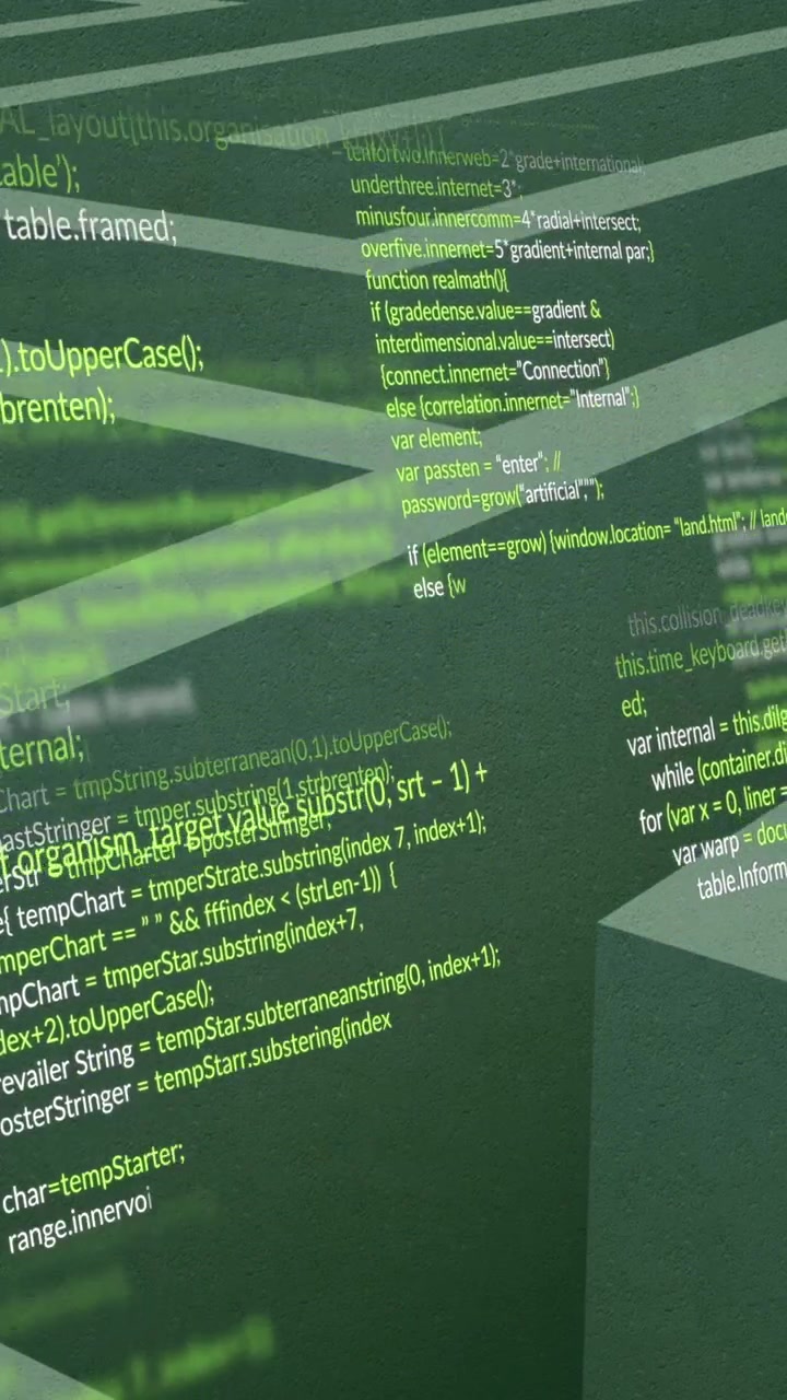 Animation af computerdatabehandling over labyrint