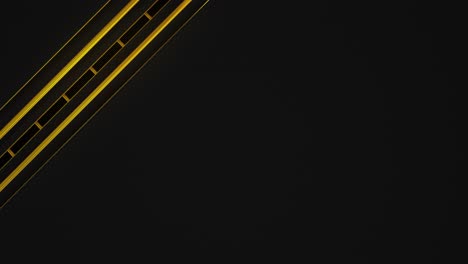 abstract gold lines on dark background