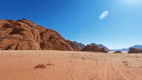 the red desert of wadi rum