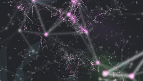 animación de código qr colorido con conexión a la web a través de la nube espacial y la galaxia