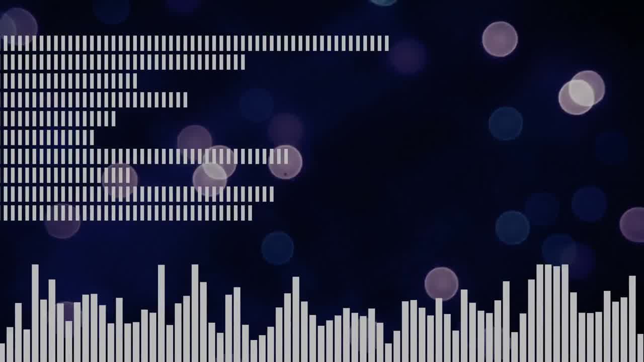 무작위 디지털 바의 디지털 복합