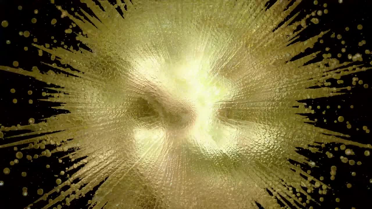 빛나는, 동적, 흐릿한, 복잡한 모양의 창조적, 추상적인 점, 입자들로부터 수집된 것.