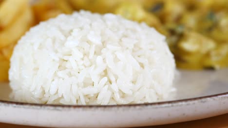 white rice