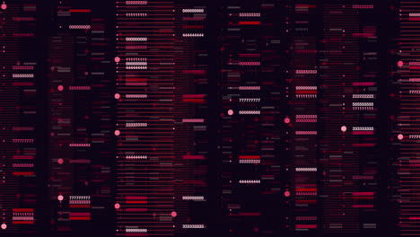código binario mosaico intrigante patrón de números en fondo negro