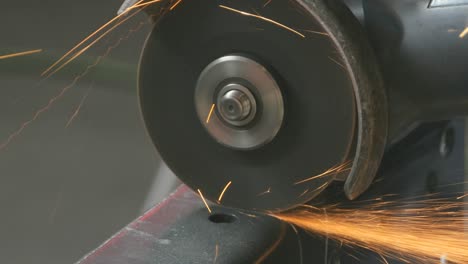 metal surface angle grinder