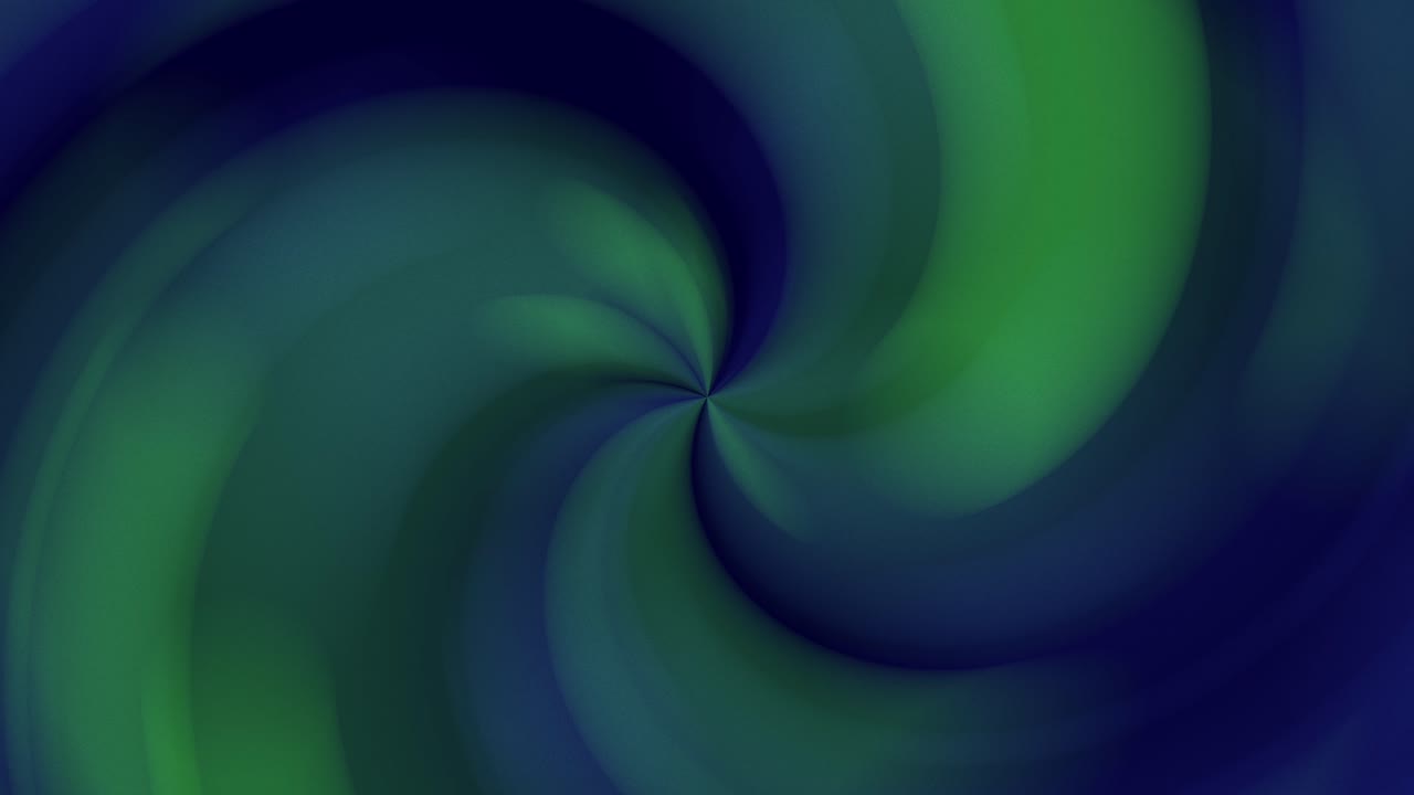 Radial gradient blue green spiral contours effect background for motion graphics animation