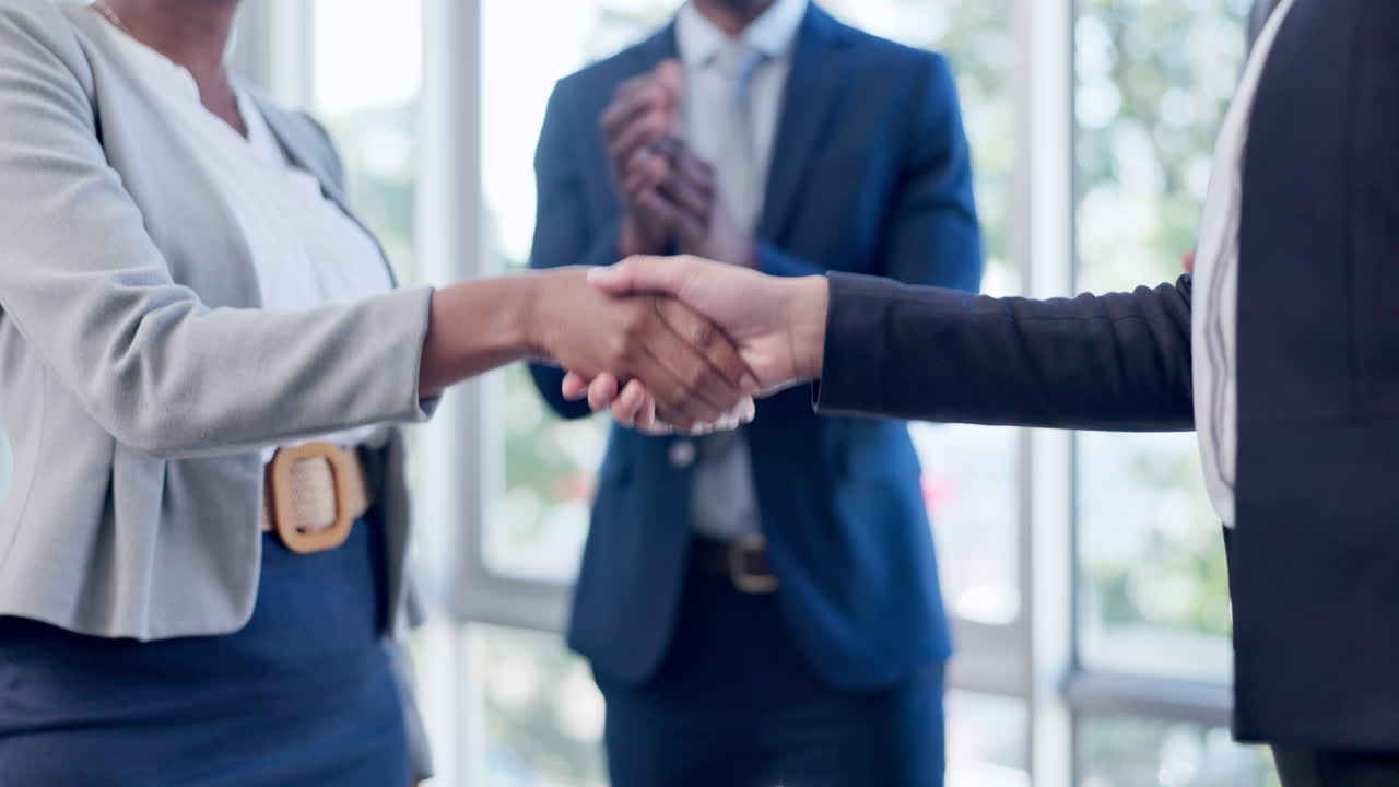 Business people, handshake