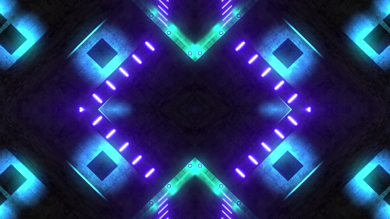 Sfondio astratto geometrico al neon