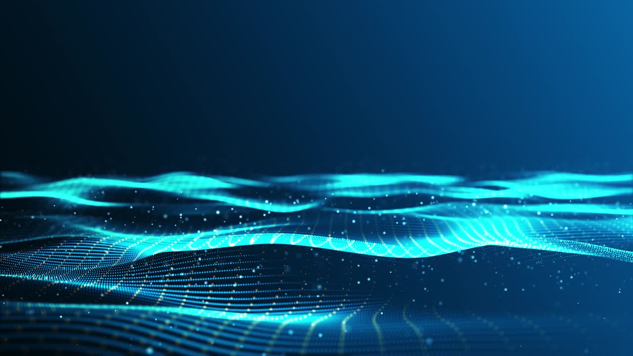 4k onda abstracta de fondo desenfocado