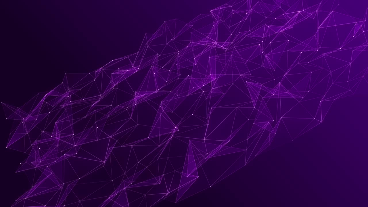 Abstract connection dots 4k