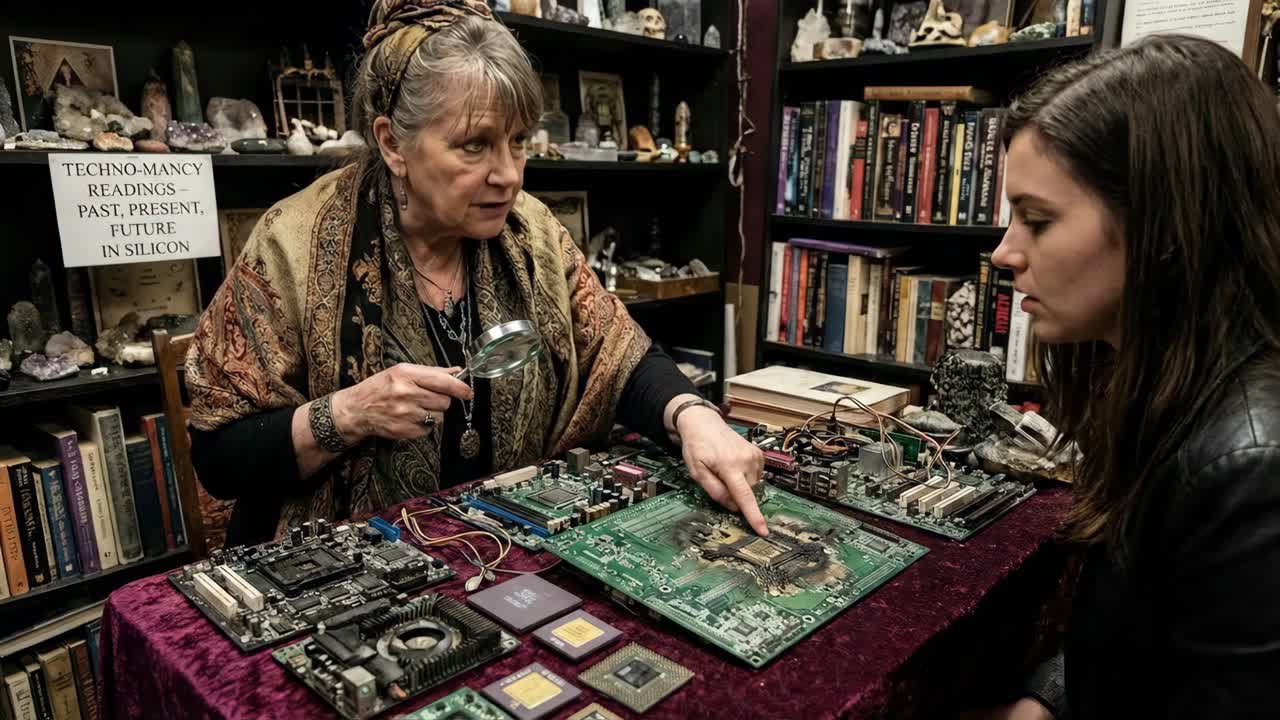 Technomancy: Reading the Past, Present, and Future in Silicon