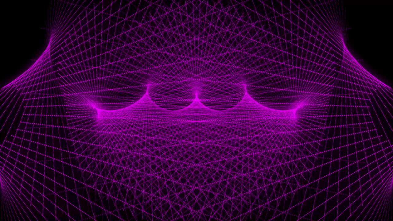 Pink color Dot Shape Pattern animation motion graphics