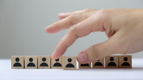 recruitment concept picking the right employee