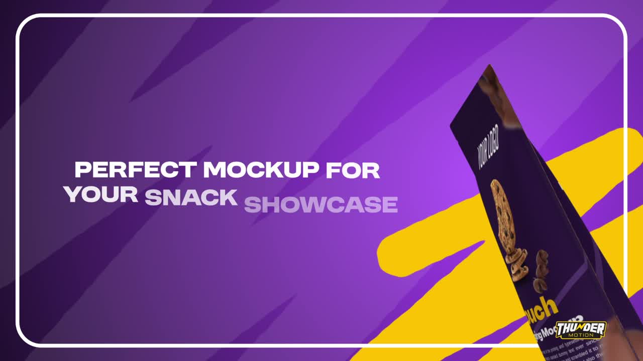Pouch Packaging Promo Mockup