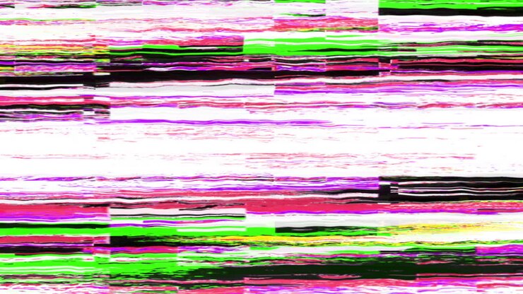 Abstract Digital Glitch and Static Noise Background