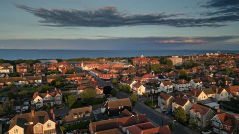 skegness: a busy tourist town with something for everyone, from the sunset to the campsites