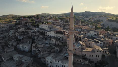 revolving-drone-shot-of-Cappadocia