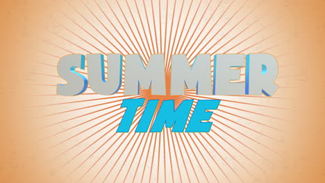 Summer-Time-with-retro-lines-on-gradient-texture