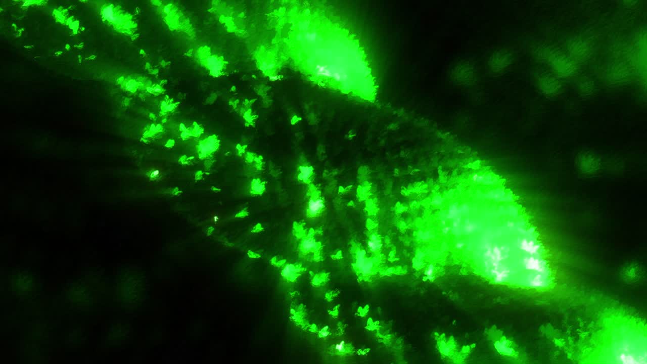 추상적인 녹색 반이는 배경