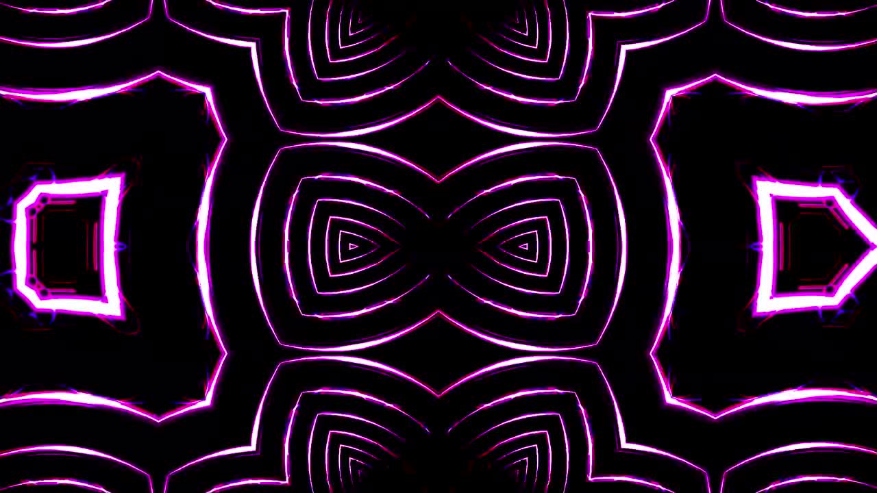 bucle de fondo de movimiento de efecto de caleidoscopio