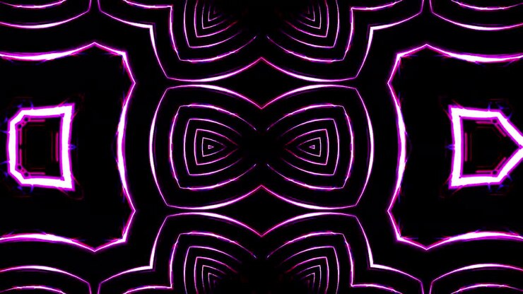 Loop de Fundo em Movimento com Efeito Caleidoscópio