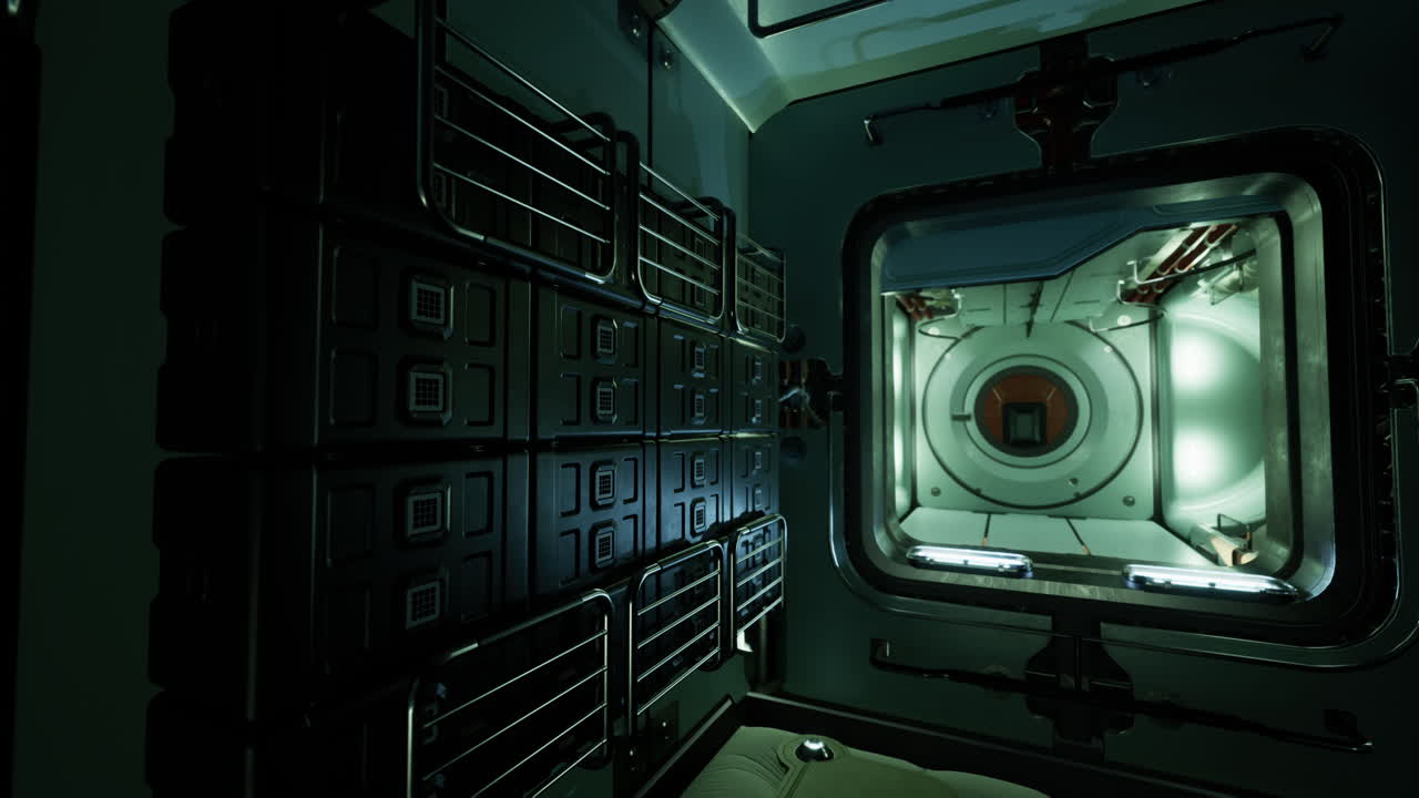 Spaceship Corridor Interior